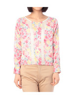 フラワーブラウス