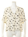 【ROSE BUD】OPEN/C S/S BLOUSE