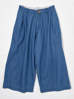 デニムワイドパンツ