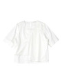 A PUPIL COTTON TOP/ホワイト系(003)