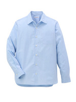 ALBINIラウンドカラー シャツ/ブルー(392)