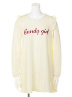 Aラインミニカットワンピース/ホワイト