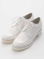 BIホワイトソールレースアップスリッポン30/WHITE