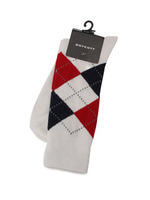 C.アーガイル雑貨-カジュアルソックス/ネイビー(293)