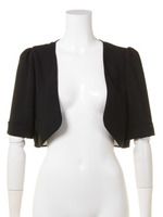 JPRD ノーカラー ボレロ/BEIGE