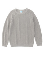 Letroyes CREWNECK LOW GAUGE KNIT/ブラック(019)