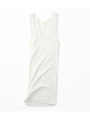 MALU COTTON RIB TANK TOP/ブラック(019)