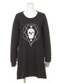 Skullnation Sweat Dress【VOLCOM】/MLT