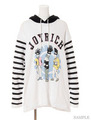 Street Kids Hooded Pull Over/OFF WHITE