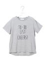 TO-DO LIST Tシャツ/LGRY