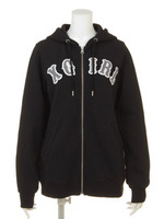 VARIOUS SWEAT ZIP HOODIE/NAVY