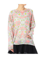 WILDFOX マーガレットニットプルオーバー/ピンク系(072)