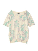 [S]フラワーミストニット/ナチュラル(150)