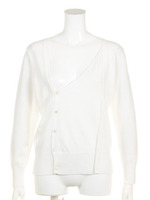 [Salon de Balcony]トランスペアレントボーダーカーディガン/LAVxPNK