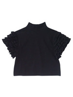 shoulder　frill　cutsew/white
