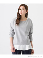 【2点SET】トップス+タンクトップセット/ネイビー