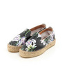 【ENECENTURY】EASY TOMAIA/BIANCO FLOWER PT.ESPADRILLE/RED