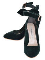 【Goods】蝶ネクタイパンプス/グリーン