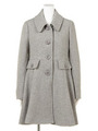 【JILL　by　JILLSTUART】LADY　LINED　COAT　　　　　/グレー