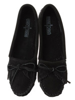 【MINNETONKA】キルティースエードモカ/ブラウンスウェード