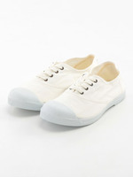 【NATURAL WORLD】INGLES ELASTICO CORDONES/BLANCO