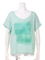 【Planet blue world】Tシャツ/グリーン