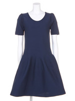 アモッサフレアワンピース/ネイビー