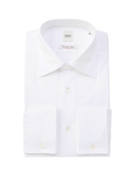 アルビニシャドーブロックチェックシャツ/ホワイト(001)