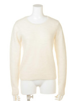 アンゴラニットプルオーバー/グレー