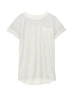 キュプラ×リヨセル異素材切り替えカットソー/グレー系(011)