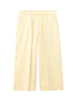 クロップドガウチョパンツ/ホワイト(001)