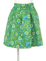 グランドフラワープリントSK/GREEN