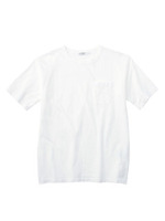 コットン半袖Tシャツ/ホワイト(001)