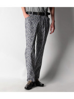 ジオメ柄プリントパンツ/ライトグレー(111)