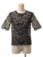 スカラップレースブラウス/PK