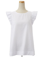 ストライプサッカーチュニック/ライトブルー