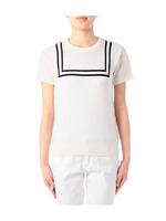 セーラーカラー風ニット/グリーン(522)