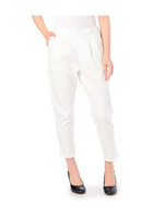 タック入りテーパードパンツ/ブラック(019)