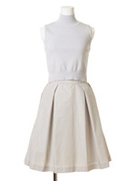 タフタコンビニットワンピース/LBLU