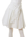 タフタラップスカート/WHT