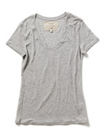 テンセルカシミヤTシャツ/ホワイト