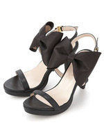 トリハズシリボンサンダル/ピンク