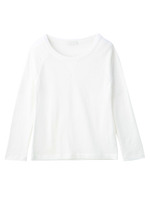 ドロップショルダープルオーバー/ホワイト(001)