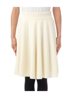 ニットフレアスカート/ホワイト(003)