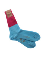 ネイビールーツ ソックス/ライトブルー(591)