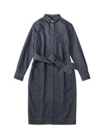 バージラデニム シャツワンピース/ブルー系(094)