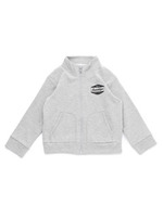 バックプリントジップカーディガン/ブルー系(094)