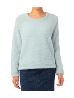 ブークレーニットソープルオーバー/ブルー系(091)