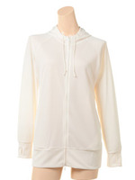 メッシュカノコ ラッシュパーカ/ブラック