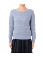 ラメ混スプリングニット/グレー(012)